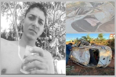 Jovem morre  em grave acidente na  BR-135, na Bahia 