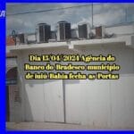 Moradores lamentam fechamento da agência do Bradesco na cidade de Iuiu