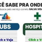 Secretaria de Saúde de Carinhanha orienta população sobre quando procurar UBS ou hospital; veja cartaz