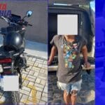 Homem é preso com motocicleta roubada na cidade de Iuiu