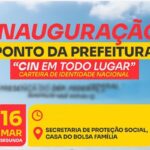 Município de Carinhanha anuncia inauguração do “Ponto CIN” para emissão da nova Carteira de Identidade Nacional