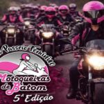 Motoqueiras de Batom promovem o 5º passeio feminino com foco na conscientização contra a violência em Malhada