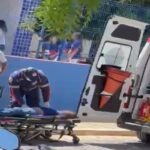 Adolescente é socorrido pelo SAMU após ser agredido na saída da escola em Iuiu