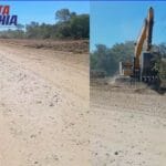 Obra de asfaltamento entre Juvenília e Feira da Mata é iniciada e moradores comemoram