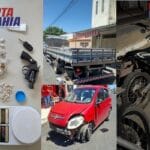 Guanambi, Iuiu, Pindaí e Candiba: 17º BPM registra apreensão de drogas e arma, acidente com morte e outras ocorrências